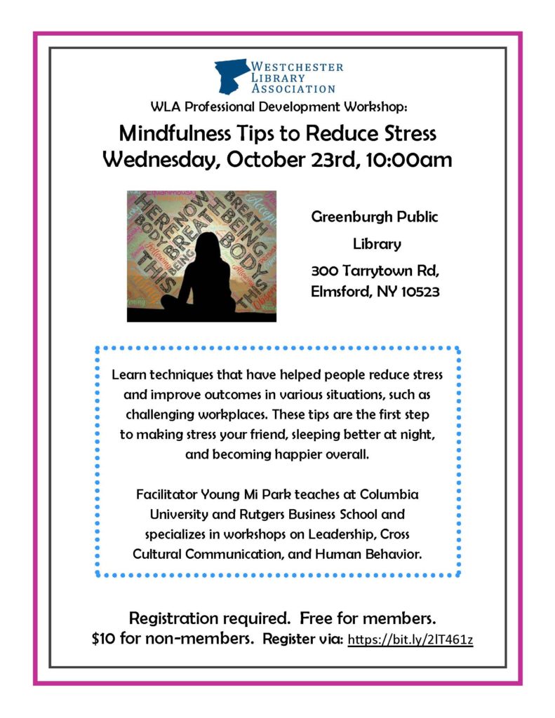 Stress Reduction Flyer